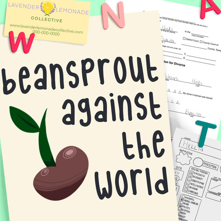 Podcast cover art for BeanSprout Against the World