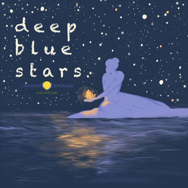Podcast cover art for &quot;Deep Blue Stars&quot;